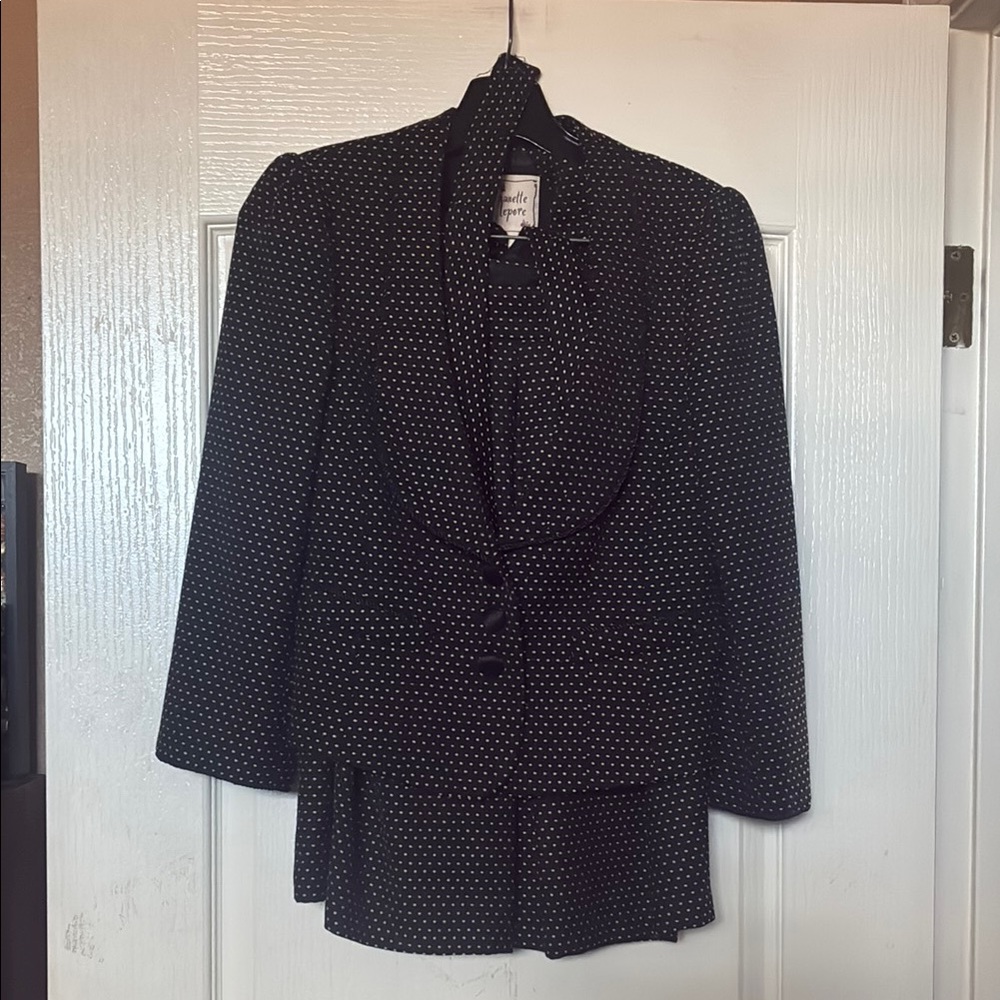 Nanette Lapore B&W Blazer/Skirt Set